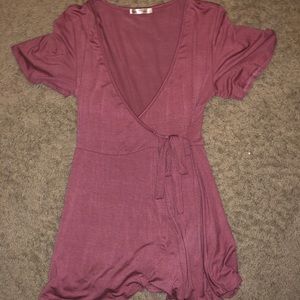 NWOT Mauve Romper